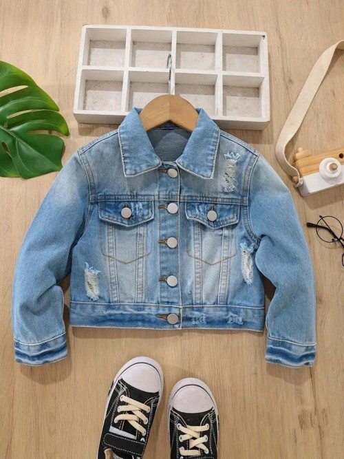 OEM/ODM Kids Denim Jean Jacket